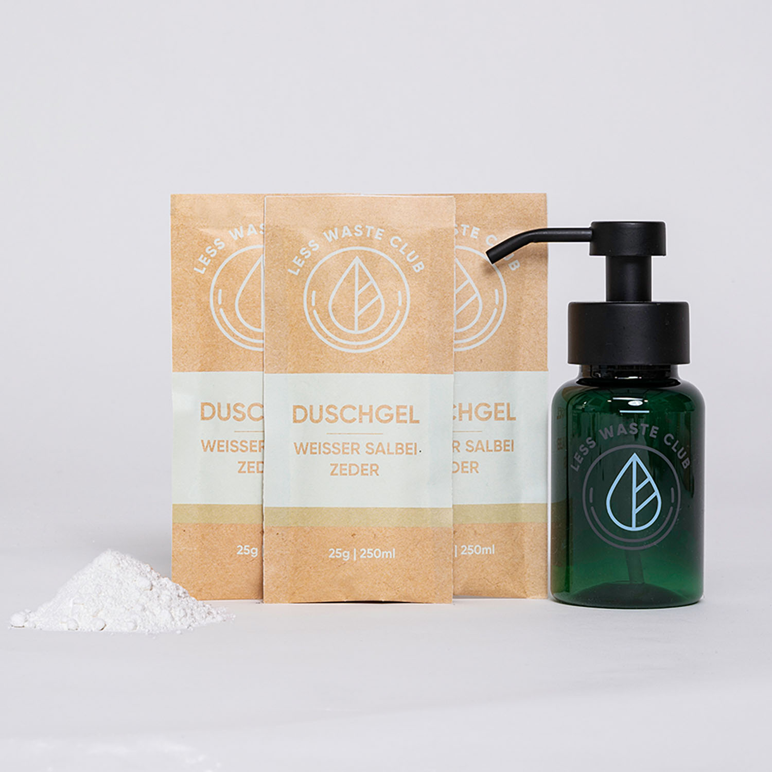 Duschgel Pulver - Starter Set