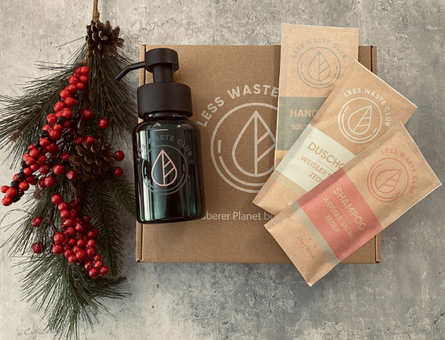 Less Waste Club Weihnachtsbox