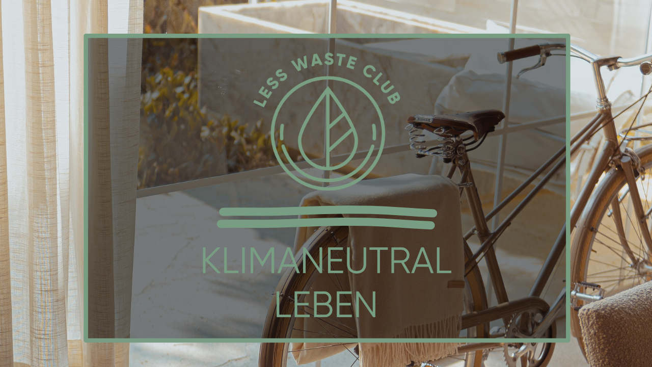 Klimaneutral leben